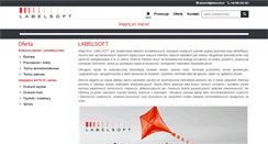 Desktop Screenshot of labelsoft.pl