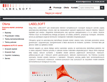 Tablet Screenshot of labelsoft.pl